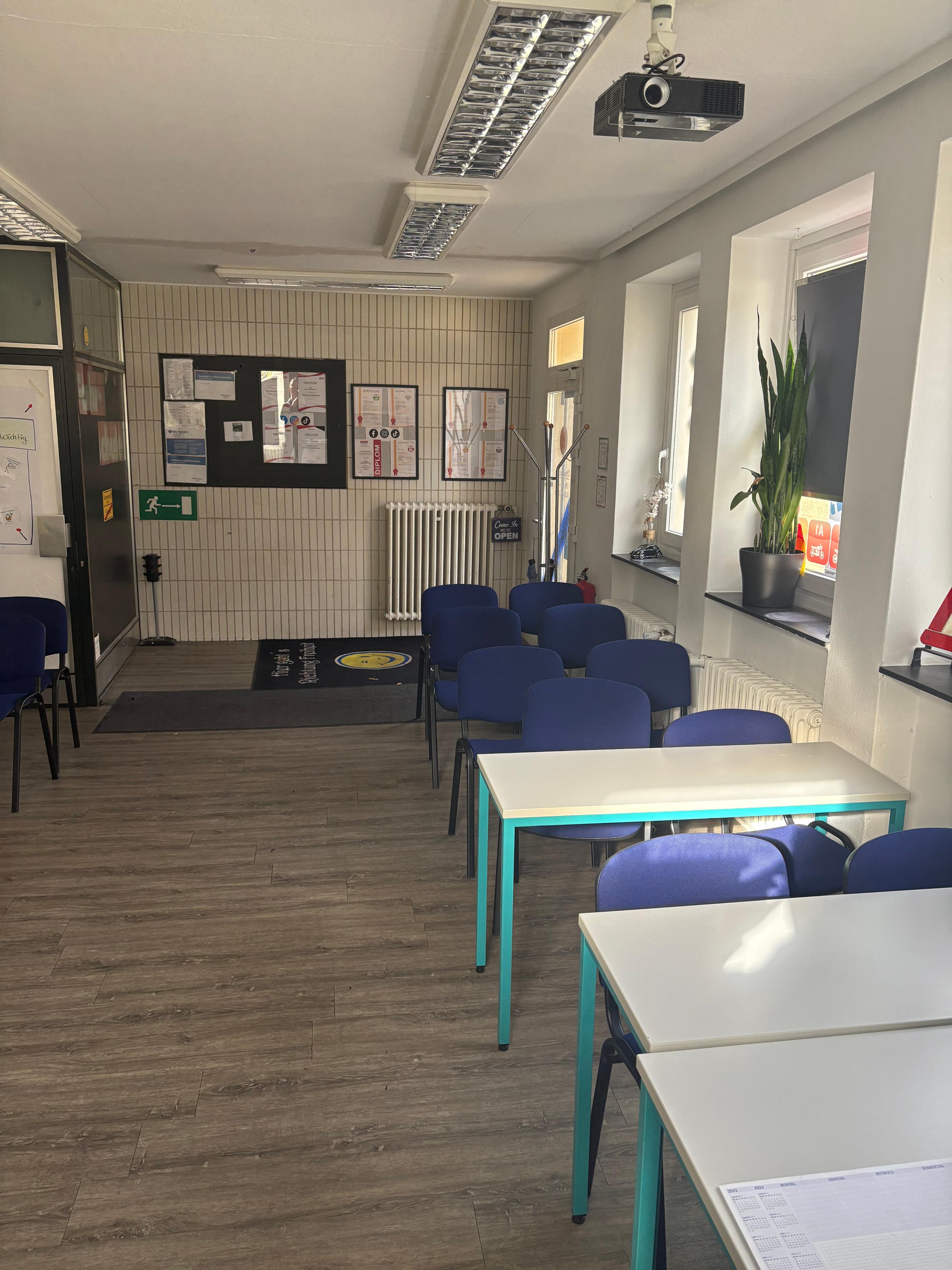 Blick in den Schulungsraum