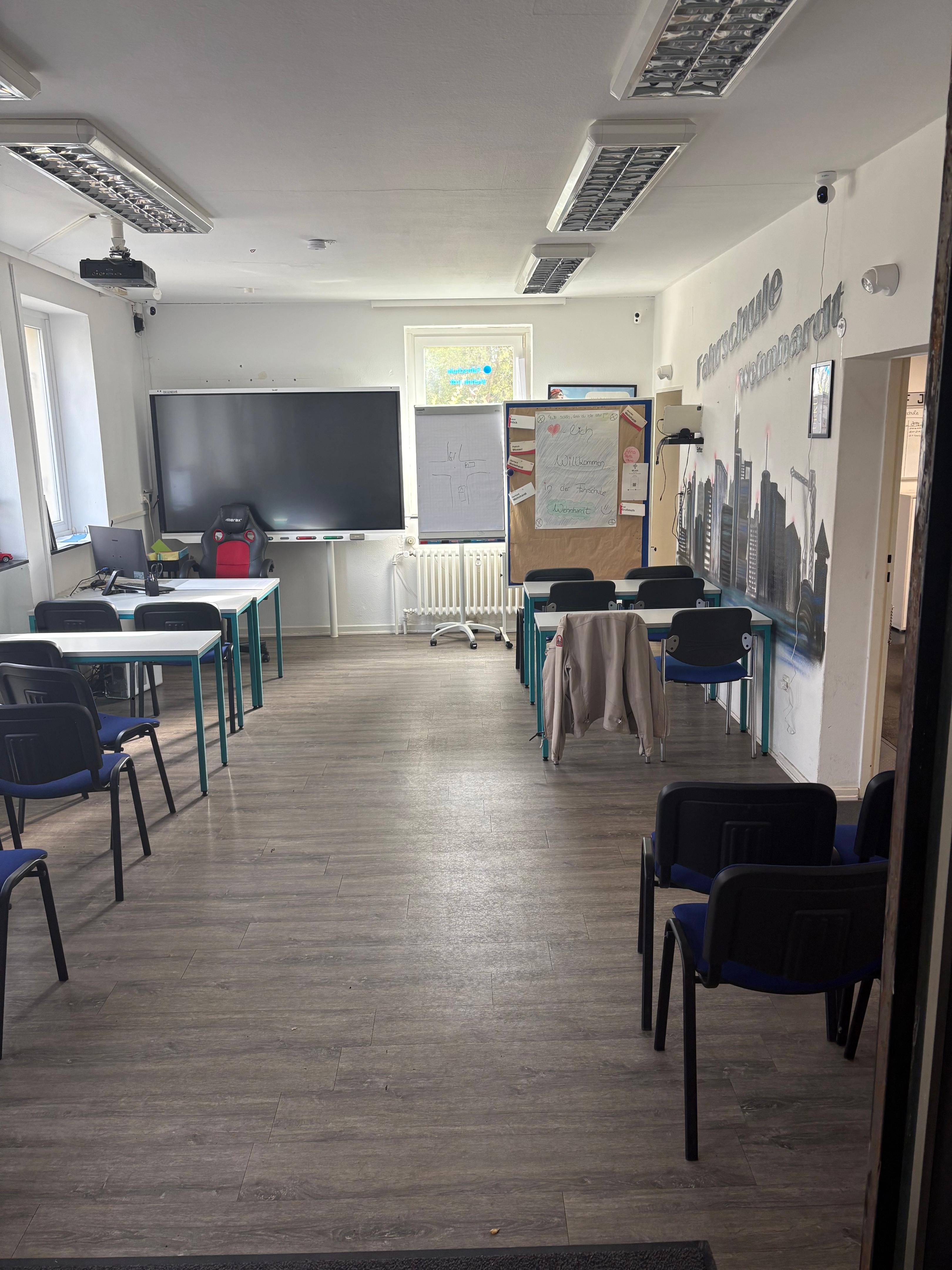 Blick in den Schulungsraum